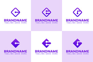 Letter C E G Diamond Technology Logo, a Design Template by Pray Art Design Studio