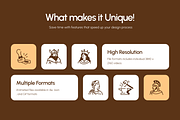 40 Animated History Doodle Icons, an Outline Icon by Vectors Market (Thumbnail 2 of 4)