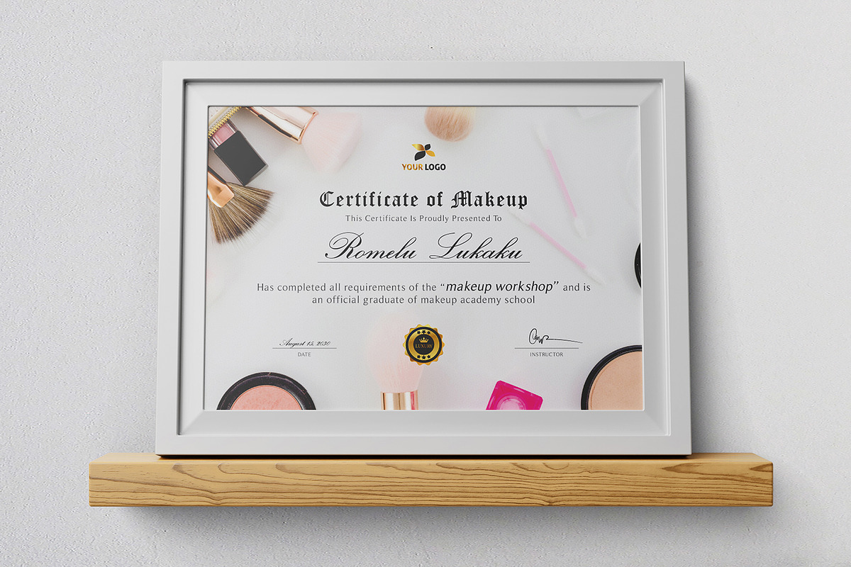 Certificate, a Stationery Template by DesignDevisers (Photo 3 of 10)