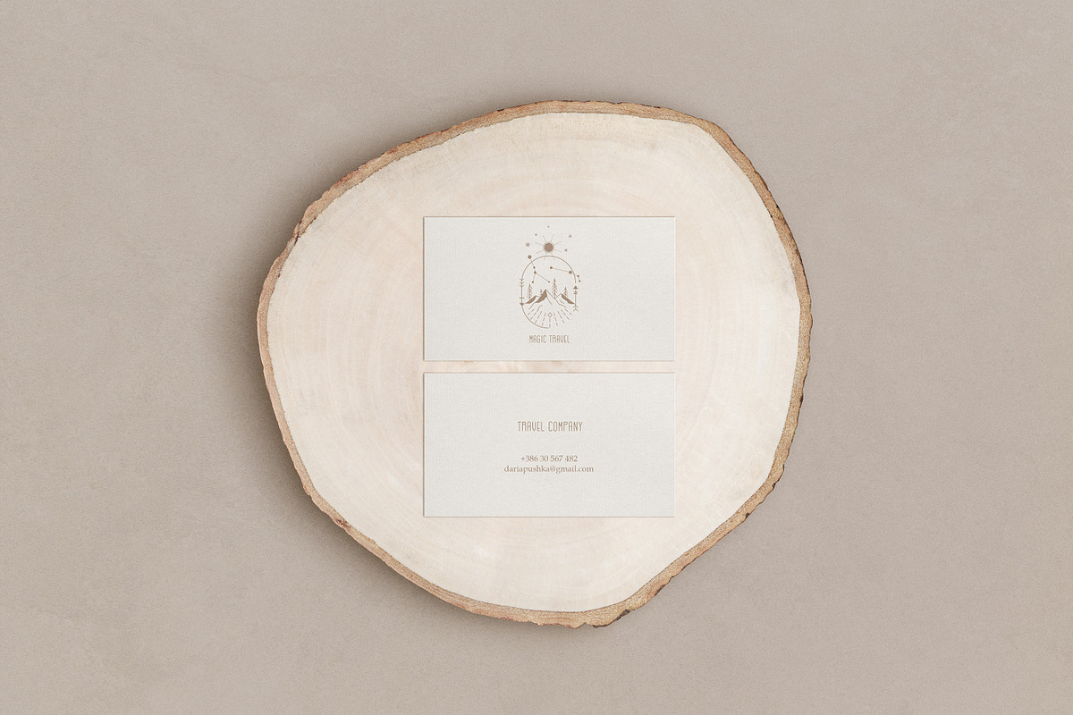 'MAGIC MOON' 22 LOGO TEMPLATES, a Branding & Logo Template by Luna Dreams (Photo 4 of 15)