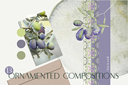 OLIVE - watercolor set, an Object Graphic by Collection by VY (Thumbnail 8 of 14)