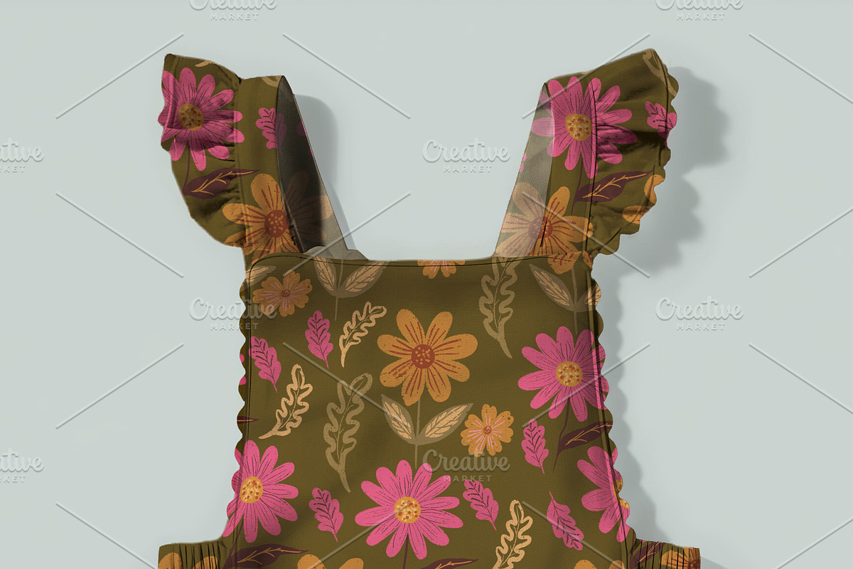 Baby Girl Summer Romper Mockuup, a Hoody Mockup by Nora Gad (Photo 10 of 22)