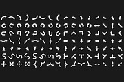 100+ Vector arrows set & web font, a Symbol Font by ToonPlanet Vector Assets (Thumbnail 4 of 4)