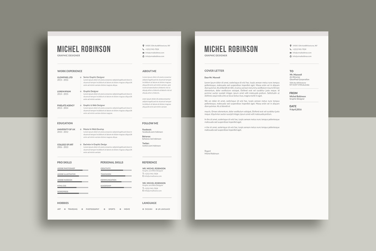 Resume/CV, a Resume Template by deviserpark (Photo 4 of 5)
