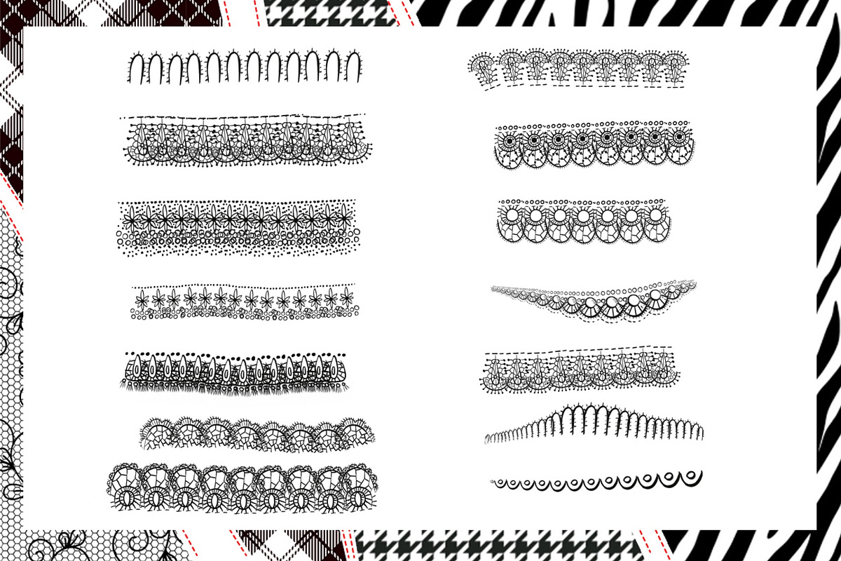lace Procreate Brush Set, a Brush Add-On by Irena Matiash shop (Photo 8 of 13)