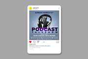 Podcast Poster, a Flyer Template by imadeDesign (Thumbnail 2 of 3)