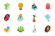 Isometric Icons Pack, a Duotone Icon by alexdndz (Thumbnail 9 of 21)