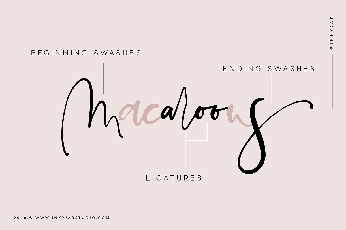 Palm Beach | Casual Script Font, a Script Font by Inky Jar Design Studio (Photo 15 of 16)