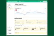 Productivity Software & Task Web App, an UI Kit Template by nagaredesignstudio (Thumbnail 4 of 5)