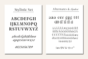 The MOON – Modern & Classic Serif +, a Serif Font by xdCreative (Thumbnail 9 of 12)
