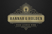 36 Restaurant Logos and Badges, a Branding & Logo Template by Vasya Kobelev (Thumbnail 16 of 20)