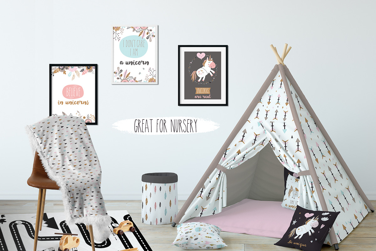 Magic Unicorns, an Animal Illustration by Angelina De Sol (Photo 8 of 9)