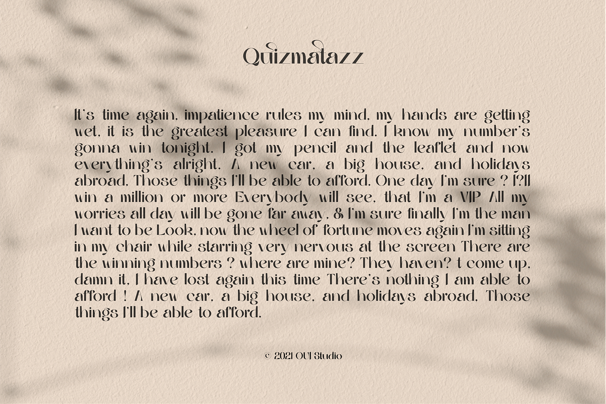 Quessera Font, a Sans Serif Font by Oui Studio (Photo 20 of 21)