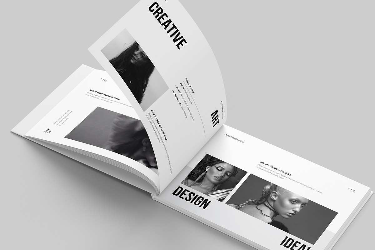 Photography Portfolio Landscape, a Brochure Template by NorthPeak (Photo 8 of 15)