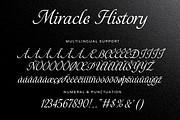 Miracle History – Calligraphy, a Script Font by Fikryal Studio (Thumbnail 15 of 15)