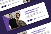 Fortivest Insurance - Facebook Cover, a Social Media Template by Esensifiksi.studio (Thumbnail 3 of 3)