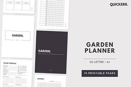 Printable Garden Planner