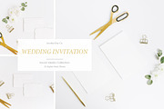 Wedding Invitation Styled Stock, a Print Template by Anotherday Co. (Thumbnail 3 of 6)