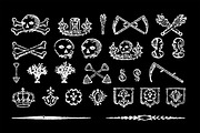 Antique Macabre Ornaments, a Symbol Font by Aerotype (Thumbnail 2 of 3)