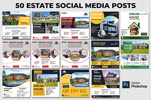 Estate | 50 Posts | Insgram Posts