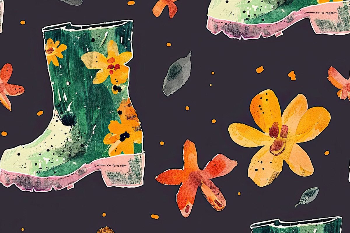 300+ Cute hand drawn pattern V1, a Pattern Graphic by Virgo Studio (Photo 4 of 11)
