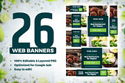 26 Web Banners for Google Ads, a Templates & Theme by Better Be a Designer (Thumbnail 1 of 6)