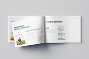 Agriculture Brochure Landscape, a Brochure Template by Pixelpick (Thumbnail 4 of 9)