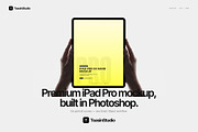 Hand-Held iPad Pro Mockup Pack, an iPad Mockup by Toasin Studio (Thumbnail 8 of 8)