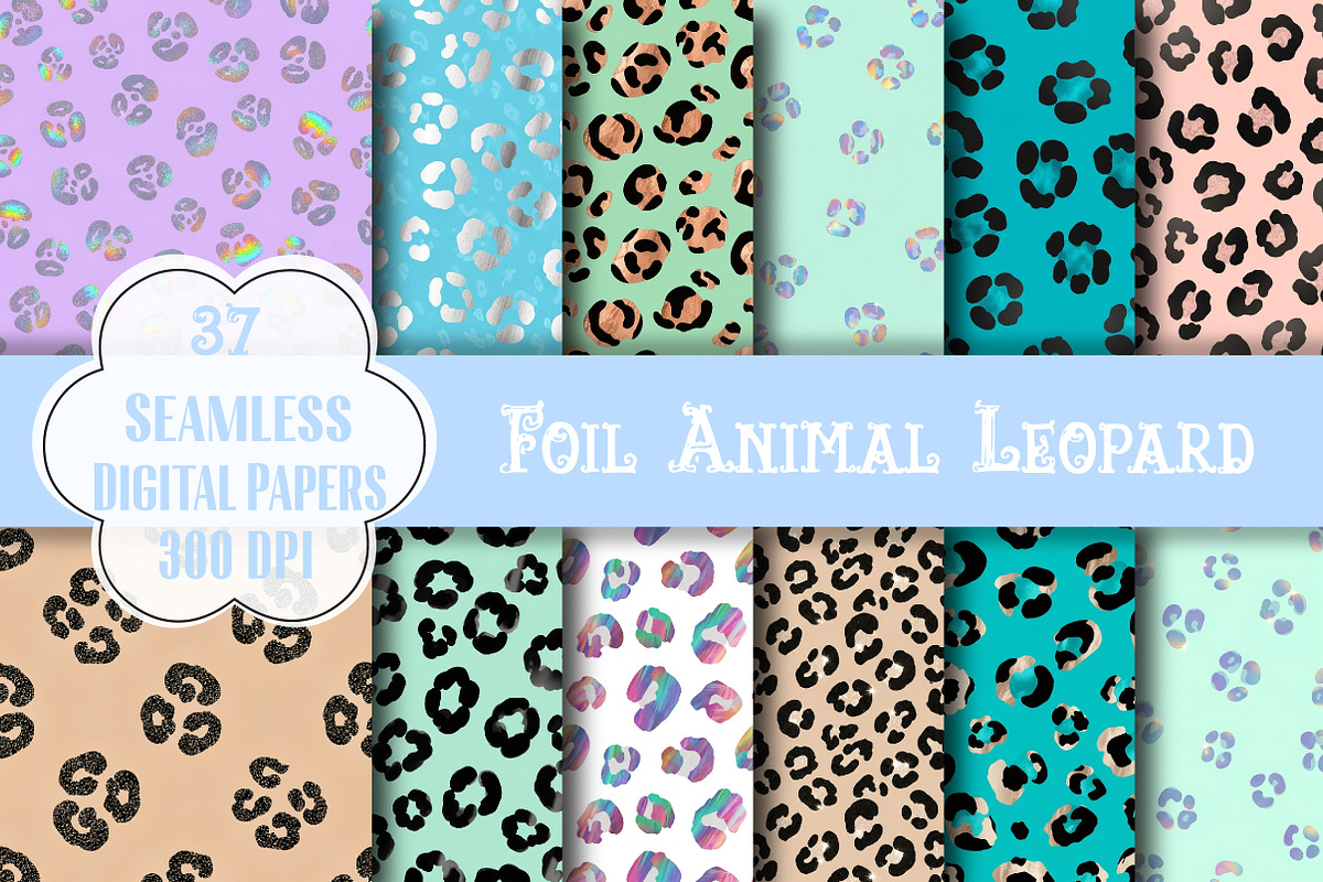 Foil Animal Leopard Pattern, a Pattern Graphic by Wow Magic (Photo 1 of 3)