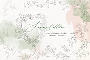 Watercolor Floral Bundle 90 in1, an Animal Illustration by whiteheartdesign (Thumbnail 7 of 50)