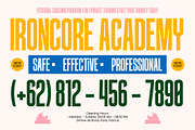 Brandel Luchador Condensed Sans, a Sans Serif Font by AmorfaType (Thumbnail 3 of 10)