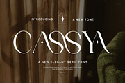 Cassya Elegant Ligature Serif Font T, a Serif Font by Perfectype (Thumbnail 1 of 7)