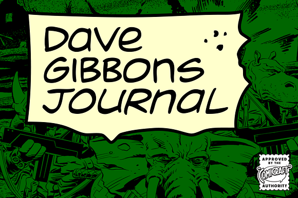 Dave Gibbons Journal preview 5