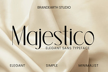 Majestico – Elegant Sans Typeface