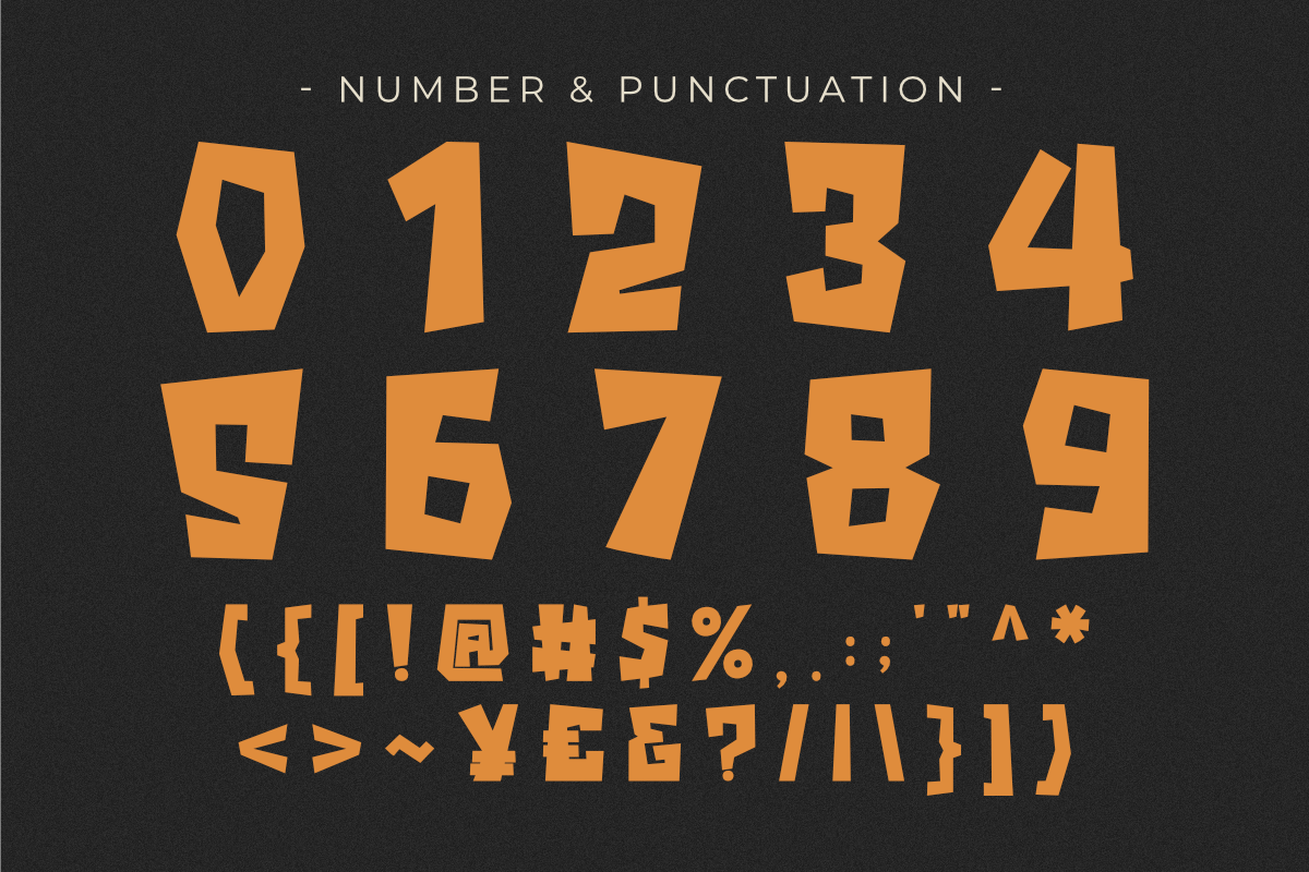 Scary Monster - Halloween Display, a Sans Serif Font by Pian45 Studio (Photo 3 of 8)
