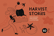 Farm & Harvest Illustration, a Food Illustration by happpydesign (Thumbnail 1 of 11)