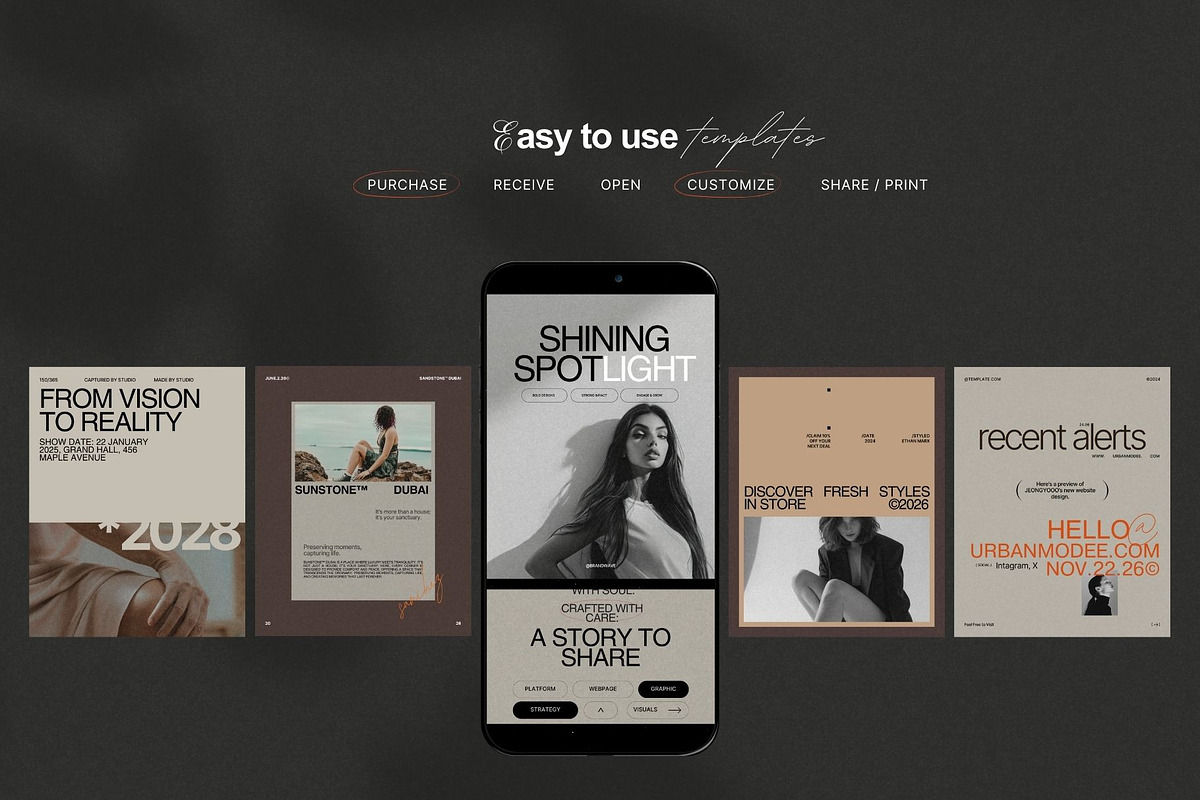 Social Media Kit For Marketing, a Social Media Template by Crafted Pixel (Photo 6 of 9)