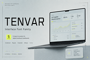 TENVAR – Modern Tech Sans Serif, a Sans Serif Font by Nouric Design (Thumbnail 1 of 5)