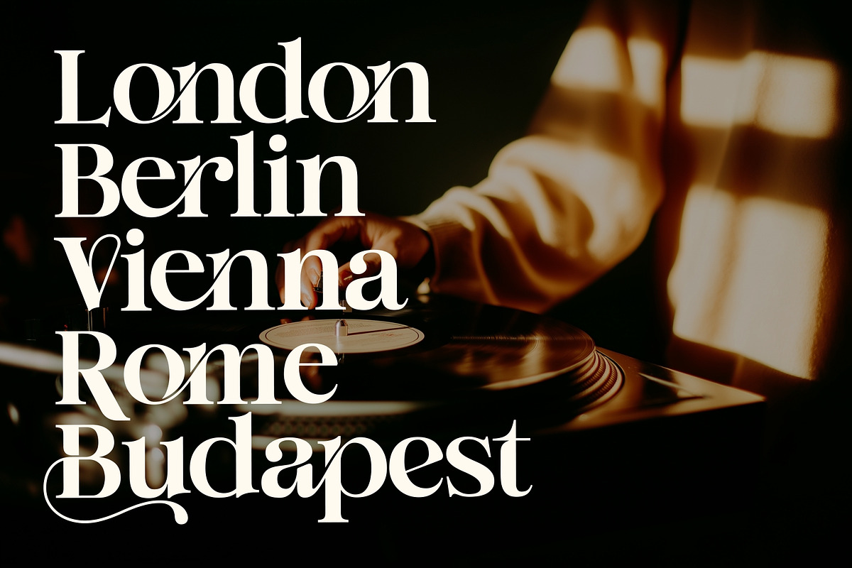 Refined Society - Vintage Typeface, a Serif Font by HipFonts (Photo 13 of 14)