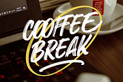 Fairbrush – Street Brush Font, a Script Font by overlaytemplates (Thumbnail 2 of 5)