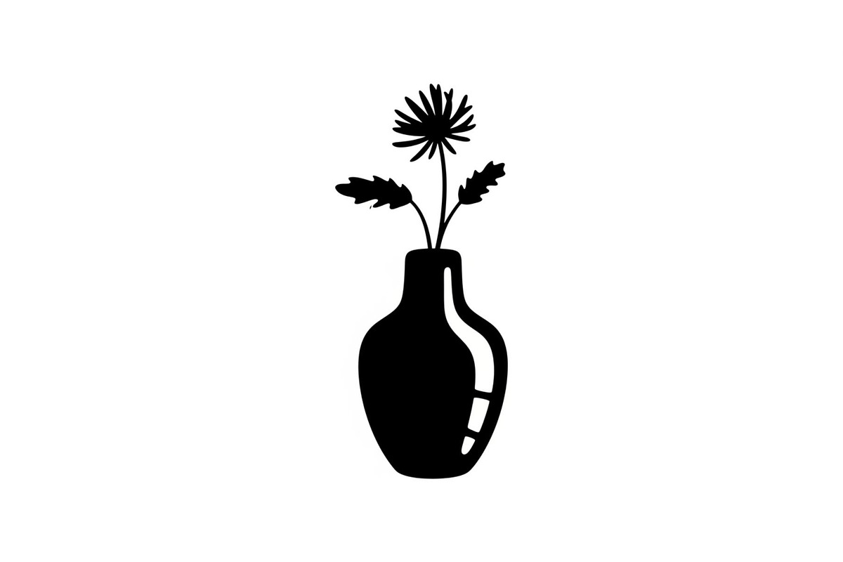 Flower Vase Silhouette Vector Bundle, an Illustration by Designs_River (Photo 18 of 51)