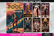 Hollywood Tarot Cards Deck, an Object Illustration by Mugio (Thumbnail 1 of 6)