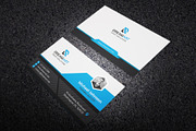 Professional Business Card Template, a Business Card Template by GFXCity (Thumbnail 1 of 4)