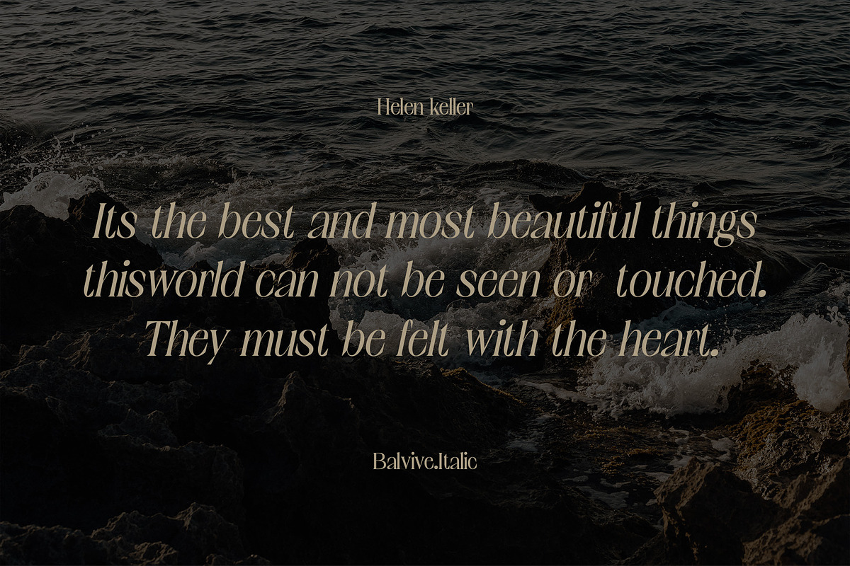 Balvine – Serif Typeface, a Serif Font by Craft Supply Co. (Photo 5 of 8)