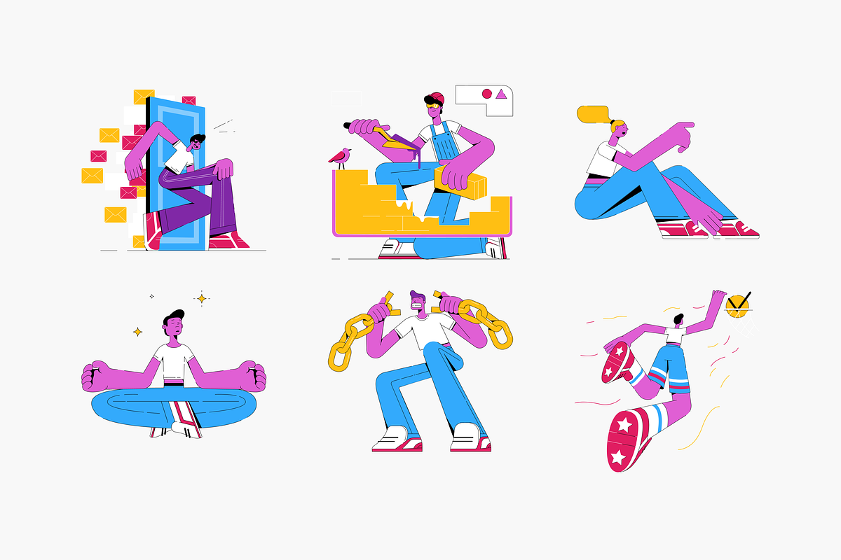 Yaay! Illustration Kit, a Templates & Theme by ls-illustrations (Photo 4 of 6)