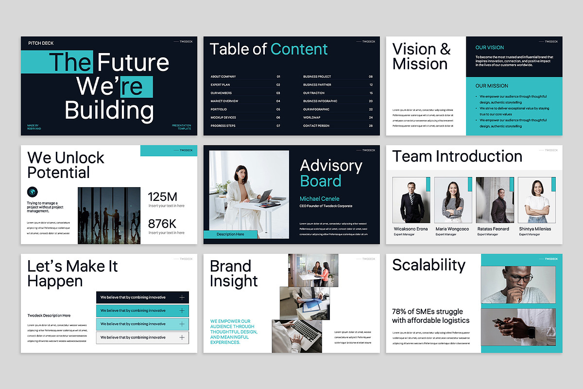 Pitch Deck Keynote, a Presentation Template by rgbryand (Photo 2 of 7)