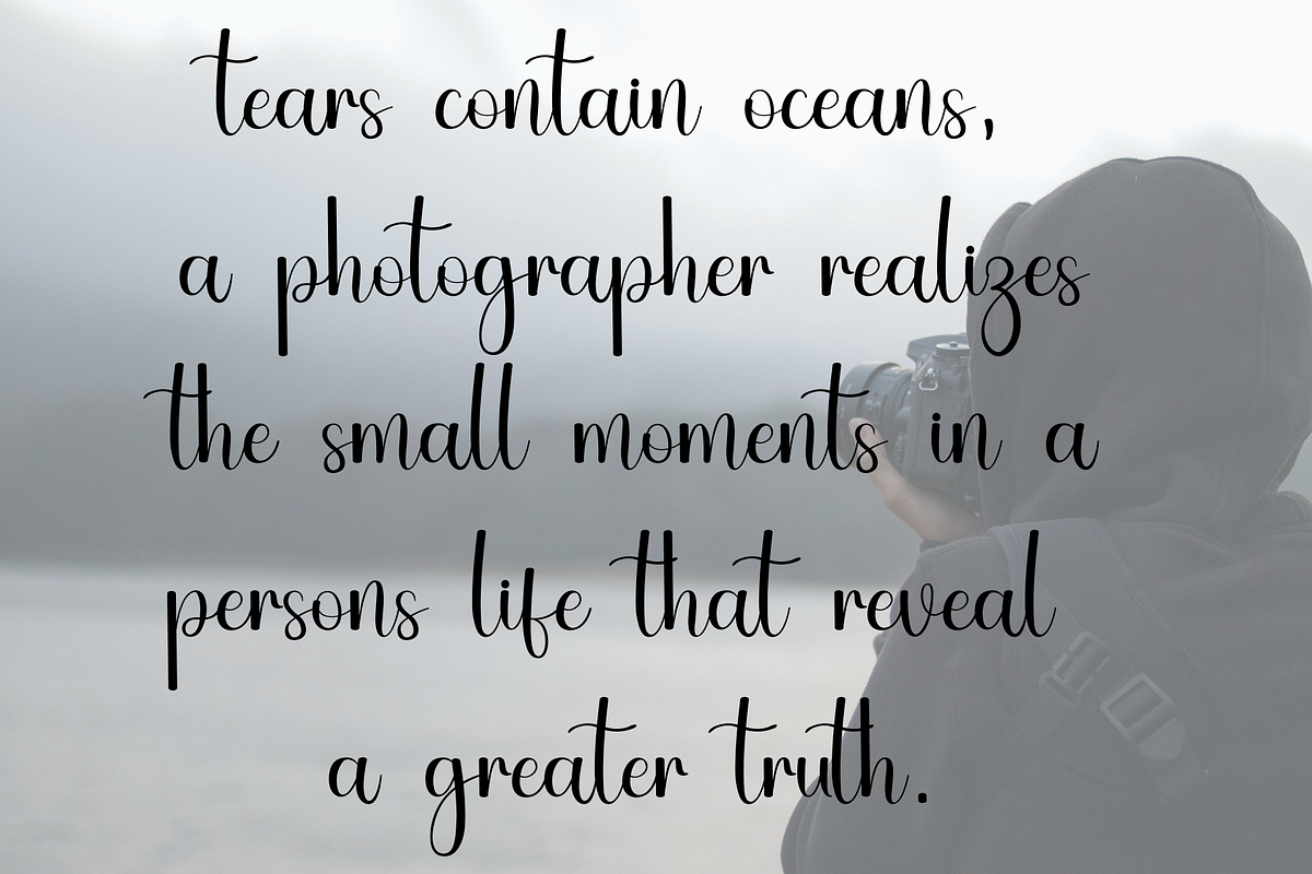 Coquette, a Handwritten Font by InermediaSTUDIO (Photo 4 of 8)