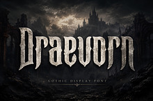 Draevorn — Gothic Blackletter Font