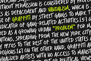 Clint Marker - Graffiti Font, a Sans Serif Font by tokokoo (Thumbnail 10 of 11)