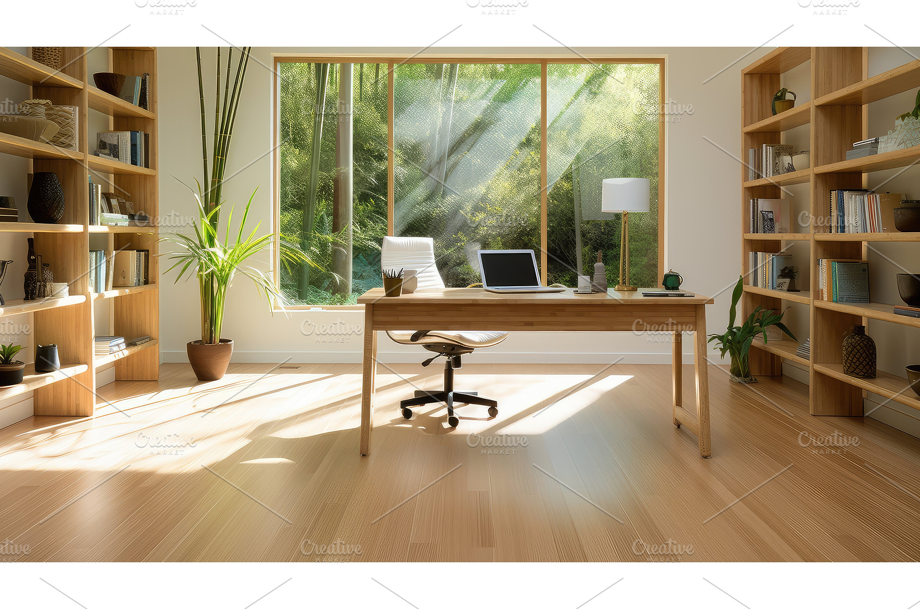 friendly bamboo flooring ai, a Background Photo by pikepicture
